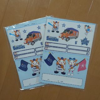 ベイスターズ　スターマン　ノート　シール(記念品/関連グッズ)