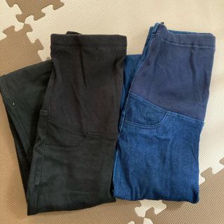 ユニクロ(UNIQLO)のUNIQLO マタニティレギンスパンツ　2本セット(マタニティボトムス)