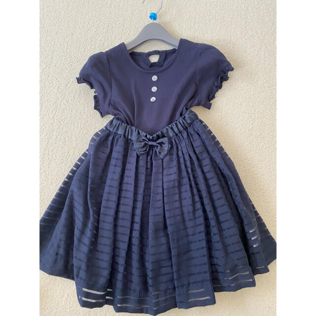 THE SHOP TK(ザショップティーケー)のキッズ　ワンピース　ボレロセット キッズ/ベビー/マタニティのキッズ服女の子用(90cm~)(ワンピース)の商品写真