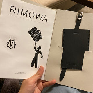 リモワ(RIMOWA)のリモワ　オリジナル　ネームタグ　ステッカー(旅行用品)