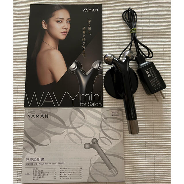 YA-MAN(ヤーマン)のヤーマン YAMAN WAVY mini for salon コスメ/美容のスキンケア/基礎化粧品(フェイスローラー/小物)の商品写真