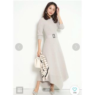 ジャスグリッティー(JUSGLITTY)のイレヘムニットワンピース(ロングワンピース/マキシワンピース)