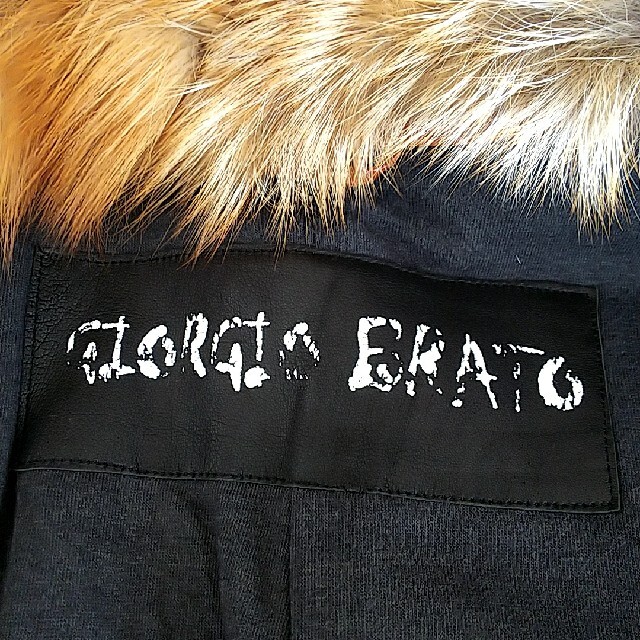 レザージャケット GIORGIO BRATO フォックスファー レザーコート