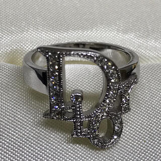 クリスチャンディオール(Christian Dior)のChristian Dior ディオール シルバー ロゴ リング9号 指輪(リング(指輪))