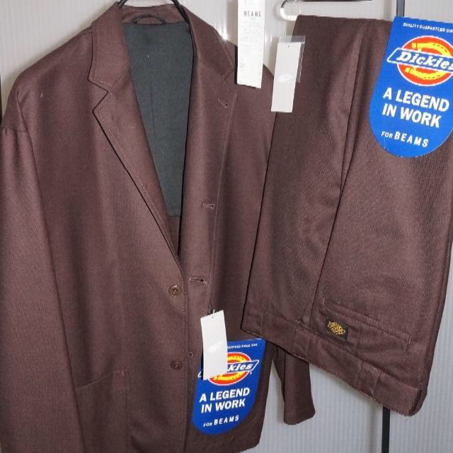 Dickies(ディッキーズ)の1st 新品 DICKIES TRIPSTER BEAMS ブラウン キムタク メンズのスーツ(セットアップ)の商品写真