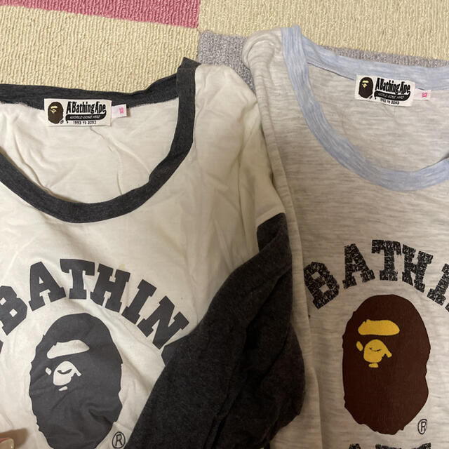 A BATHING APE(アベイシングエイプ)のエイプ レディース ロンＴ レディースのトップス(Tシャツ(長袖/七分))の商品写真