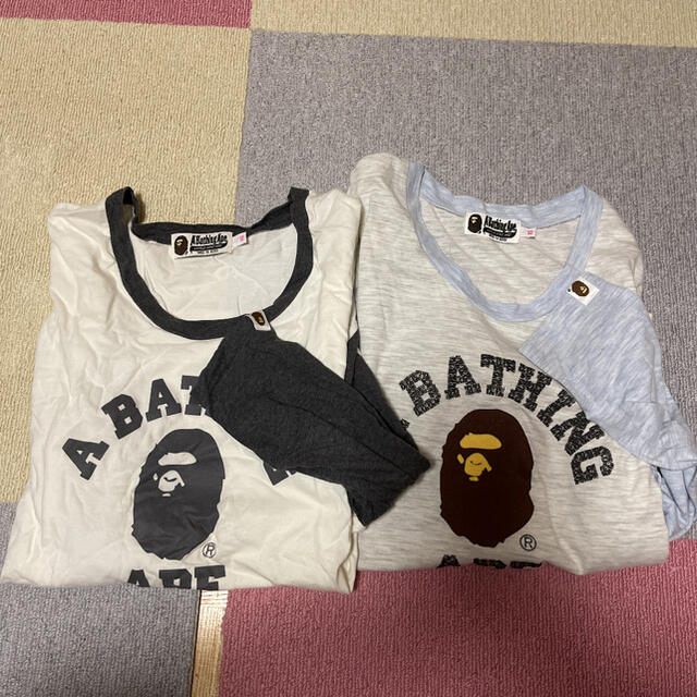 A BATHING APE(アベイシングエイプ)のエイプ レディース ロンＴ レディースのトップス(Tシャツ(長袖/七分))の商品写真