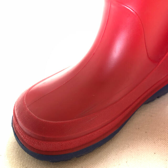 アサヒ(アサヒ)の長靴 日本製 15センチ　ASAHI PEPPO レッド キッズ/ベビー/マタニティのキッズ靴/シューズ(15cm~)(長靴/レインシューズ)の商品写真