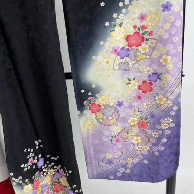 振袖 名品 身丈170cm 裄丈70cm 正絹バイセル着物