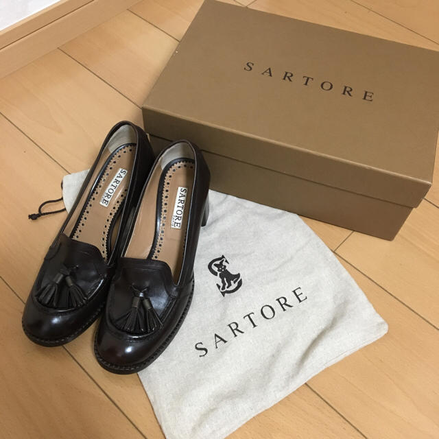 レディース【お値下げ】SARTORE サルトル タッセルシューズ 37