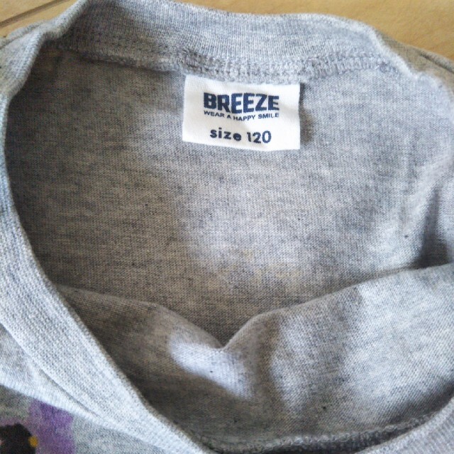 BREEZE(ブリーズ)の花柄長袖ワンピース120 キッズ/ベビー/マタニティのキッズ服女の子用(90cm~)(ワンピース)の商品写真