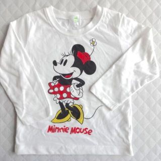 ディズニー(Disney)のディズニー　ミニーちゃん長袖Tシャツ 95cm(Tシャツ/カットソー)