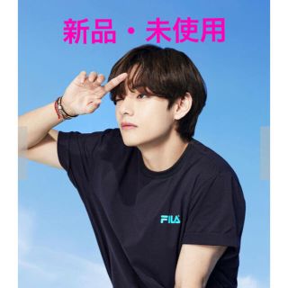 フィラ(FILA)のearth music&ecology FILA BTS着用モデルTシャツ　テテ(Tシャツ(半袖/袖なし))