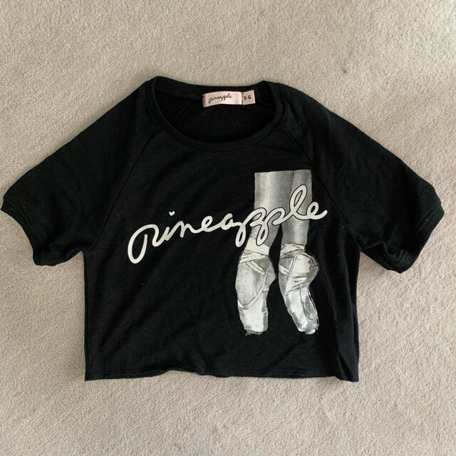 pineapple 5-6y スポーツTシャツ キッズ/ベビー/マタニティのキッズ服女の子用(90cm~)(Tシャツ/カットソー)の商品写真