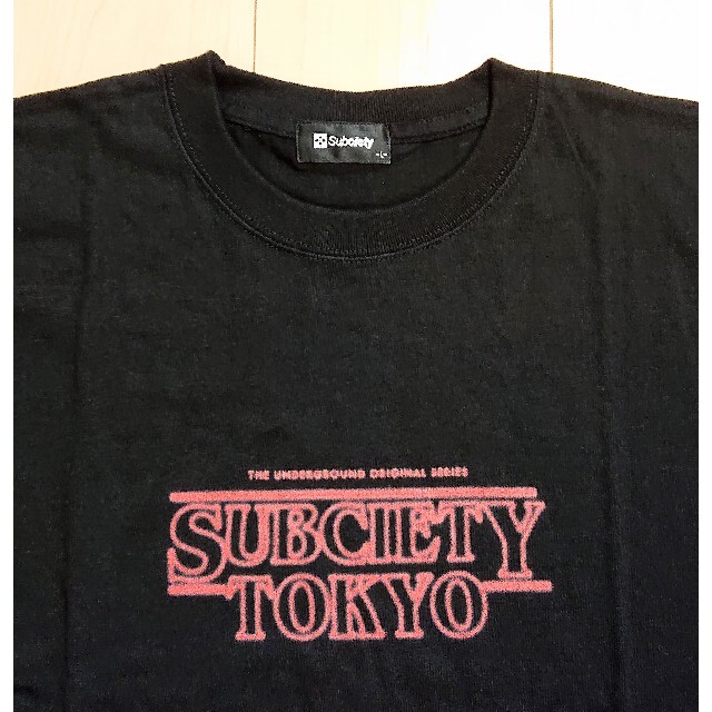 Subciety(サブサエティ)のL 新品 Subciety サブサエティ GATE S/S 半袖Tシャツ 黒 メンズのトップス(Tシャツ/カットソー(半袖/袖なし))の商品写真