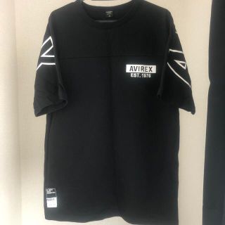 アヴィレックス(AVIREX)のAVIREX ビッグロゴルーズフィットTシャツ M ブラック (Tシャツ/カットソー(半袖/袖なし))