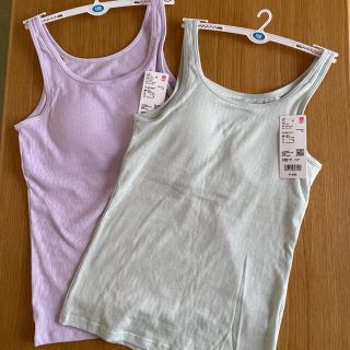 ユニクロ(UNIQLO)のユニクロ　肌着150 エアリズム　ポインテールブラ(下着)