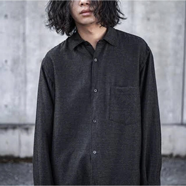 COMOLI  21ss ウールシルクシャツ size2 新品