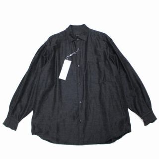 コモリ(COMOLI)のCOMOLI  21ss ウールシルクシャツ size2 新品(シャツ)