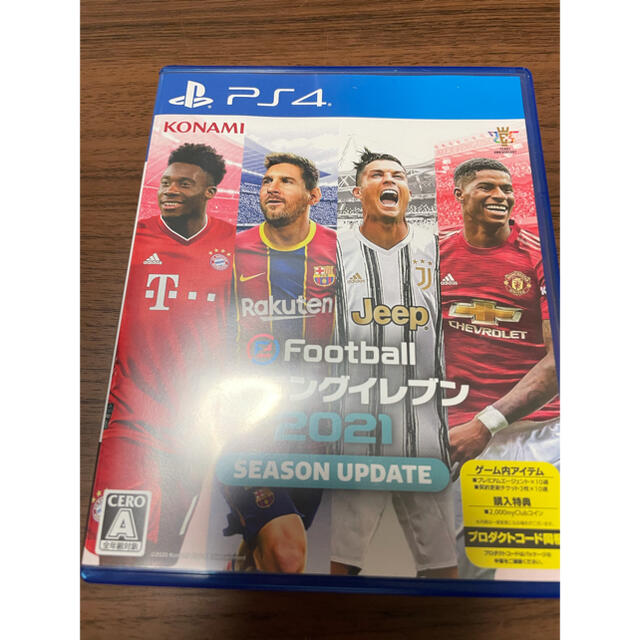 KONAMI(コナミ)のeFootballウイニングイレブン2021 エンタメ/ホビーのゲームソフト/ゲーム機本体(家庭用ゲームソフト)の商品写真