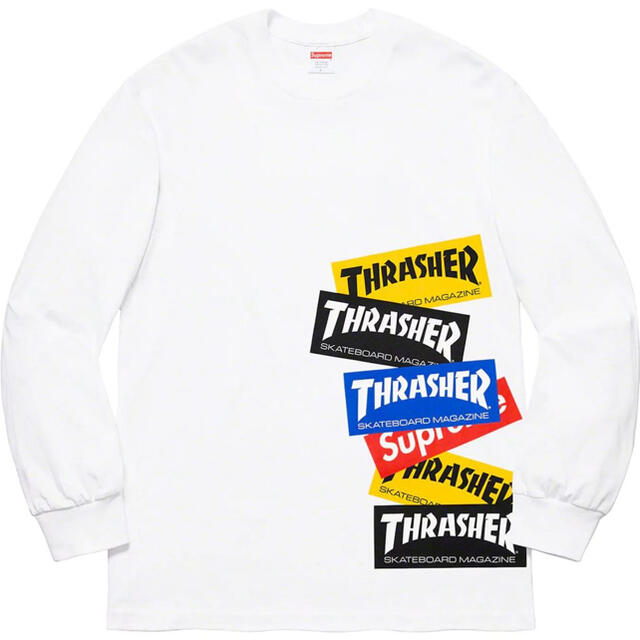 Supreme(シュプリーム)のSupreme Thrasher Multi Logo LS Tee  メンズのトップス(Tシャツ/カットソー(半袖/袖なし))の商品写真