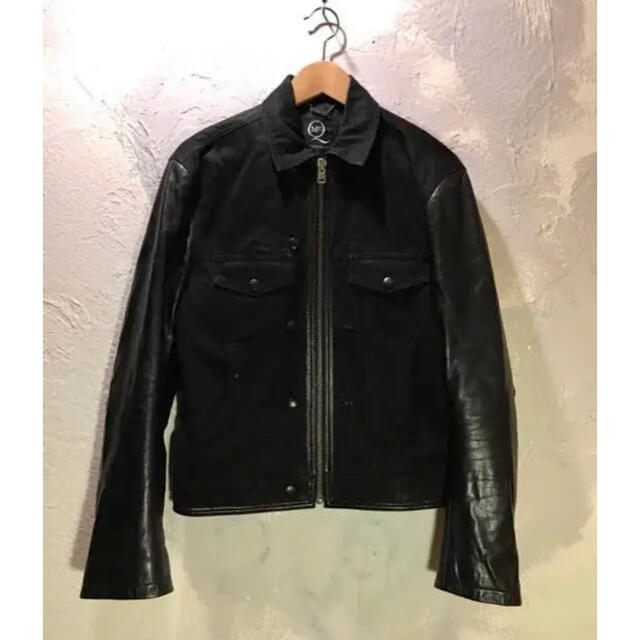 Alexander McQueen - アレキサンダーマックイーン レザー切り替え