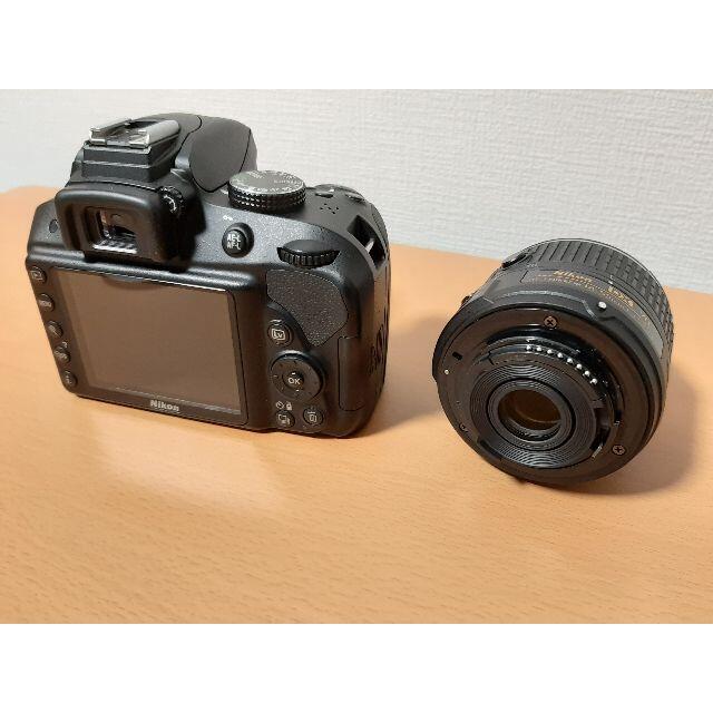 Nikon(ニコン)の★yz様専用★Nikon　D3300　ダブルズームキット　ブラック　外箱有り スマホ/家電/カメラのカメラ(デジタル一眼)の商品写真