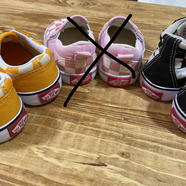 vans 2点 キッズ/ベビー/マタニティのベビー靴/シューズ(~14cm)(スニーカー)の商品写真