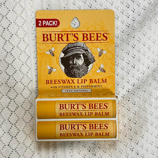 バーツビーズ(BURT'S BEES)の2本セット　Burt's Bees ビーズワックス リップバーム チューブ(リップケア/リップクリーム)