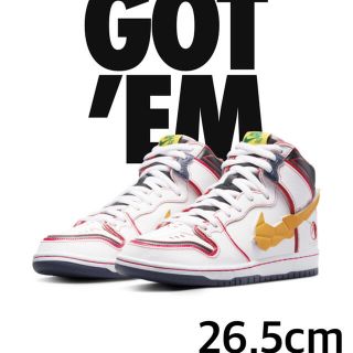 ナイキ(NIKE)のNIKE SB DUNK HIGH PRO GUNDAM ガンダム ユニコーン(スニーカー)