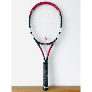 バボラ(Babolat)の【美品】バボラ『ピュアコントロールチーム』テニスラケット／レッド／G2／初心者(ラケット)