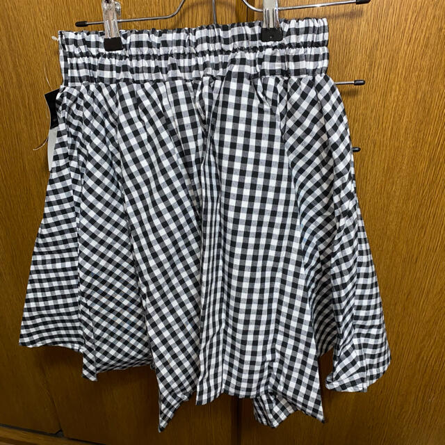 Avail(アベイル)のギンガムチェック　キュロットスカート  レディースのスカート(ミニスカート)の商品写真