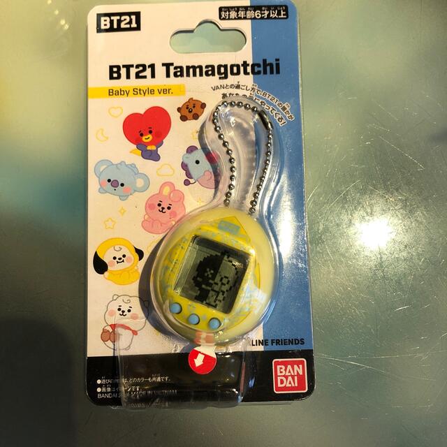 BANDAI(バンダイ)のBTS BT21たまごっち Baby Style ver 新品　 たまごっち エンタメ/ホビーのタレントグッズ(アイドルグッズ)の商品写真