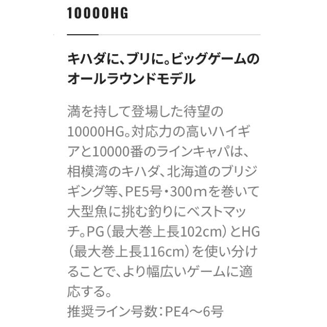 【新品未開封】シマノ 21 ツインパワーSW 10000HG 2