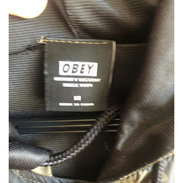 OBEY(オベイ)のOBEYナイロン　ジャケット メンズのジャケット/アウター(ナイロンジャケット)の商品写真