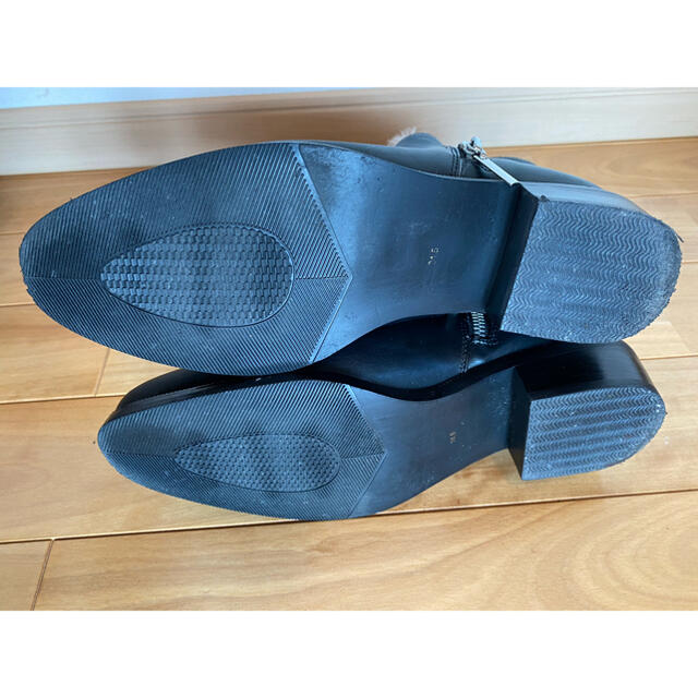EVOL(イーボル)のILIMA EVOL ショートブーツ24.5cm BLACK レディースの靴/シューズ(ブーツ)の商品写真