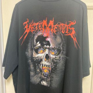 バレンシアガ(Balenciaga)のVetements skull バックプリント(Tシャツ/カットソー(半袖/袖なし))