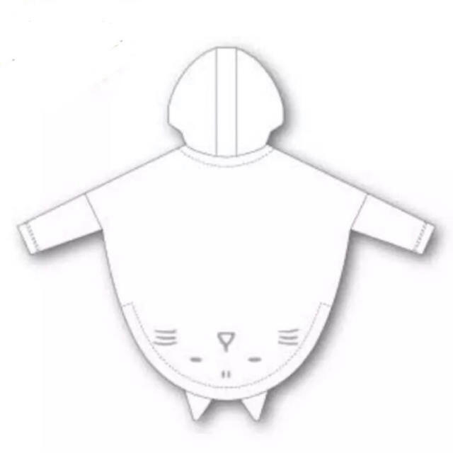 【限定品】MINT NeKO ポンチョパーカー まふまふコラボ エンタメ/ホビーのおもちゃ/ぬいぐるみ(キャラクターグッズ)の商品写真