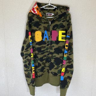 【タグ付】BAPE×READYMADE コラボパーカー