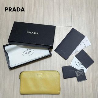 プラダ(PRADA)の【PRADA/プラダ】サフィアーノレザー 長財布(財布)