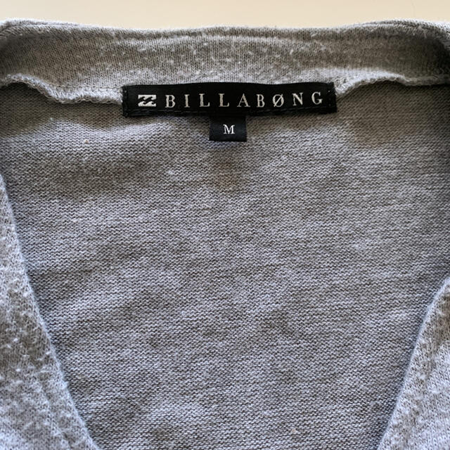 billabong(ビラボン)のbillabong カーディガン　M メンズのトップス(カーディガン)の商品写真