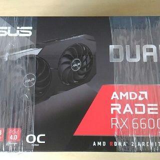新品2個セット ASUS AMD Radeon RX 6600 XT DUAL
