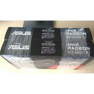 ASUS - 新品2個セット ASUS AMD Radeon RX 6600 XT DUAL の通販 by 鳳