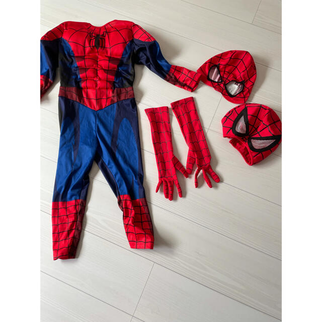 MARVEL(マーベル)のゆっきぃ様専用★キッズ★90サイズ.100サイズ.スパイダーマン.コスプレ.衣装 エンタメ/ホビーのコスプレ(衣装)の商品写真