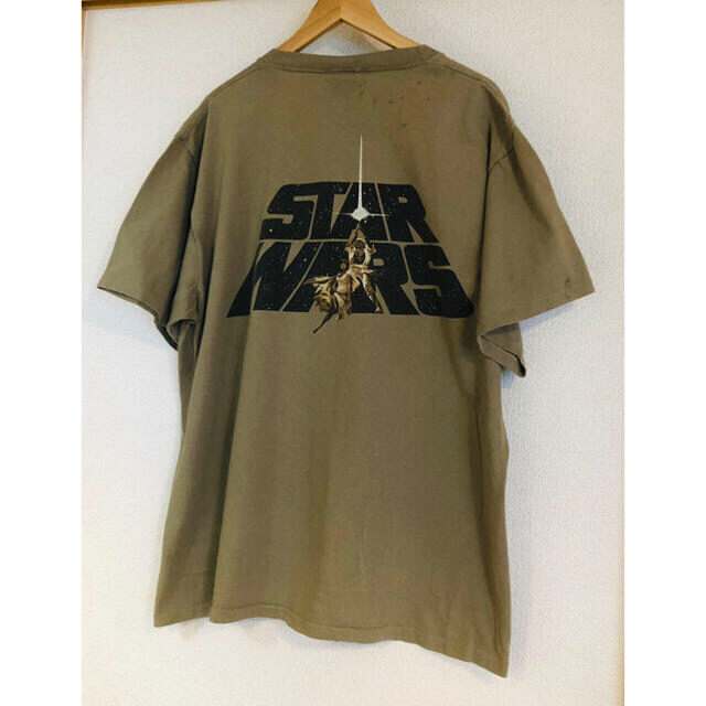 disneyディズニーstar warsスターウォーズビンテージtシャツ