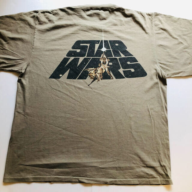 disneyディズニーstar warsスターウォーズビンテージtシャツ