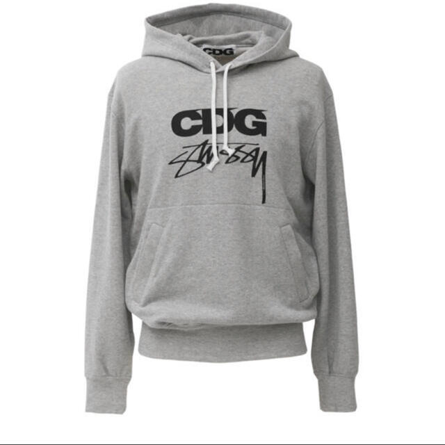 CDG x STUSSY HOODED SWEATSHIRT 【在庫あり】 48%割引 www