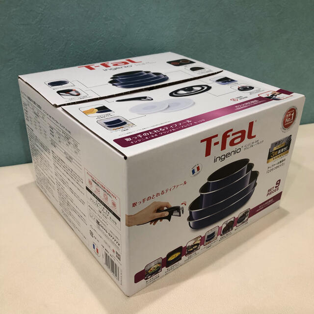 【値下げ・新品】T-fal インジニオ・ネオ グランブルー・プレミア セット9