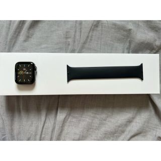 アップルウォッチ(Apple Watch)のApplewatchseries6 40mmグラファイトステンレススチールケース(腕時計(デジタル))