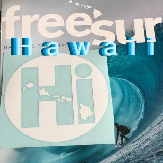 クイックシルバー(QUIKSILVER)のTikiToeティキトーHawaii限定激レアデザイン型抜きダイカットステッカー(その他)